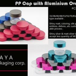 PP Cap with Aluminium Overshell - 53/400